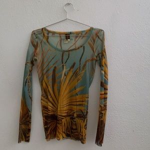 Jean Paul Gaultier mesh top